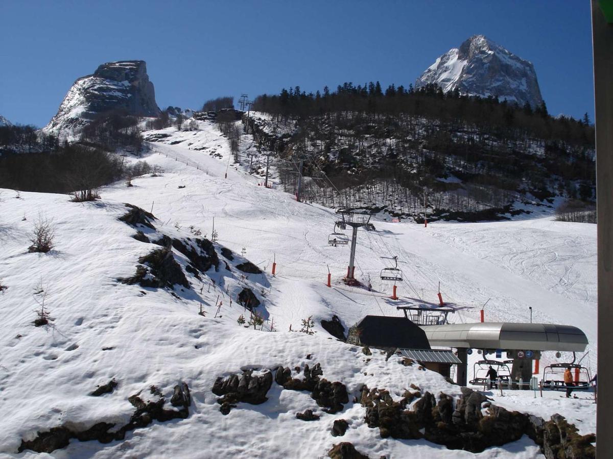 Studio Lumineux Pour 6 Personnes Pres Des Pistes Et Des Commerces - Fr-1-400-63 Gourette Exteriör bild