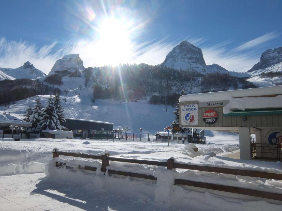 Studio Lumineux Pour 6 Personnes Pres Des Pistes Et Des Commerces - Fr-1-400-63 Gourette Exteriör bild
